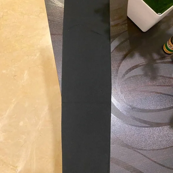 Black And Nude Patchwork Striped Pantyhose Stockings -NEW - Picture 7 of 7